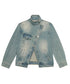 Stand Out Collar Denim Jacket